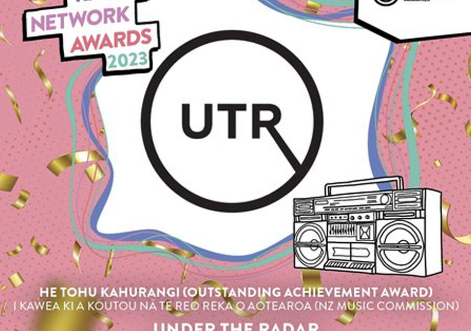 UnderTheRadar Win SRN Tohu Kahurangi | Outstanding Achievement Award