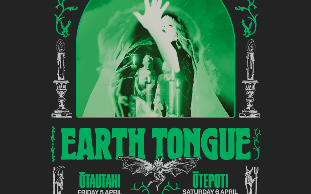 Fuzz-Rock Duo Earth Tongue Announce Four Date Aotearoa Tour
