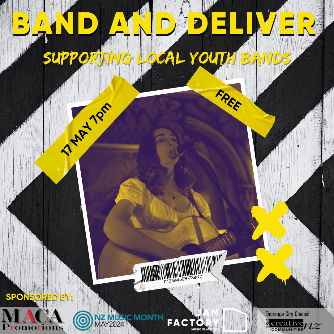 Band and Deliver: Kickstarting Youth Music in the Bay of Plenty