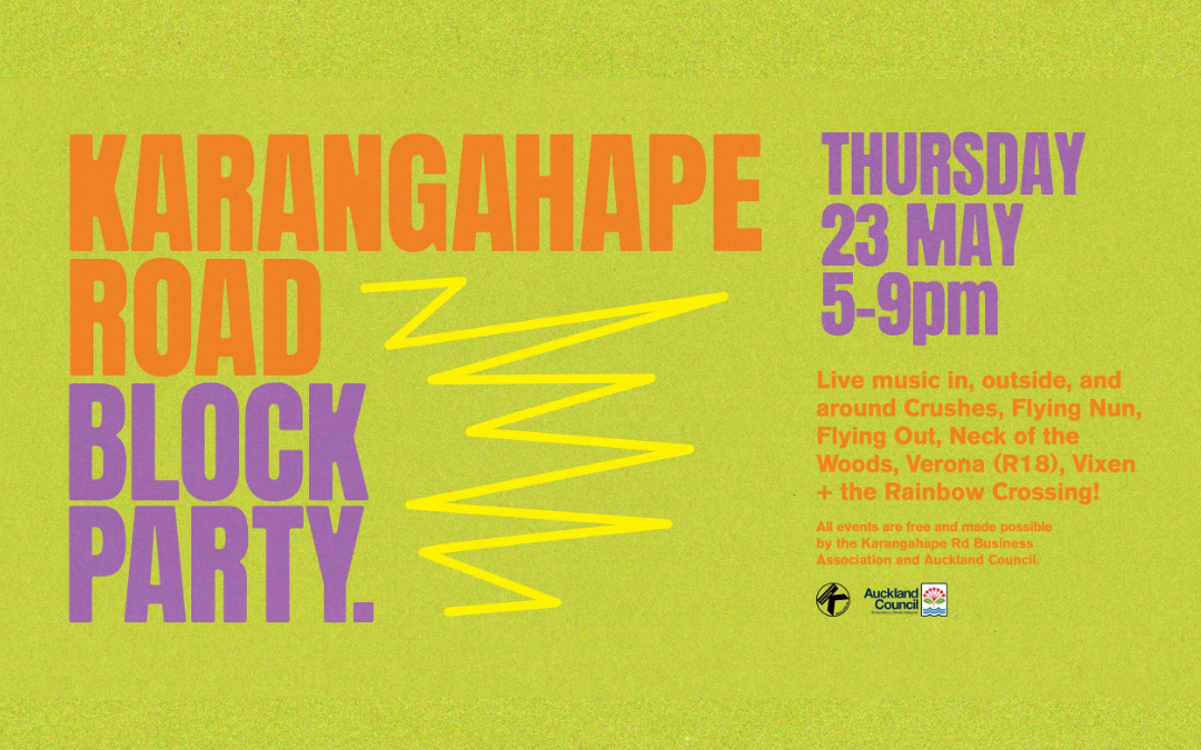 Karangahape Road Block Party Launches This New Zealand Music Month!