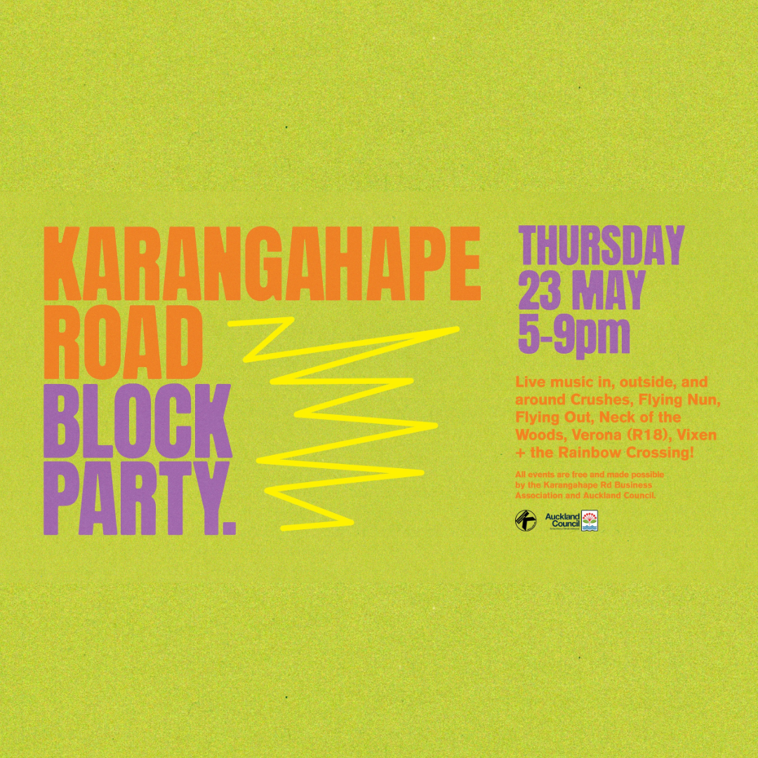 Karangahape Road Block Party Launches This New Zealand Music Month!