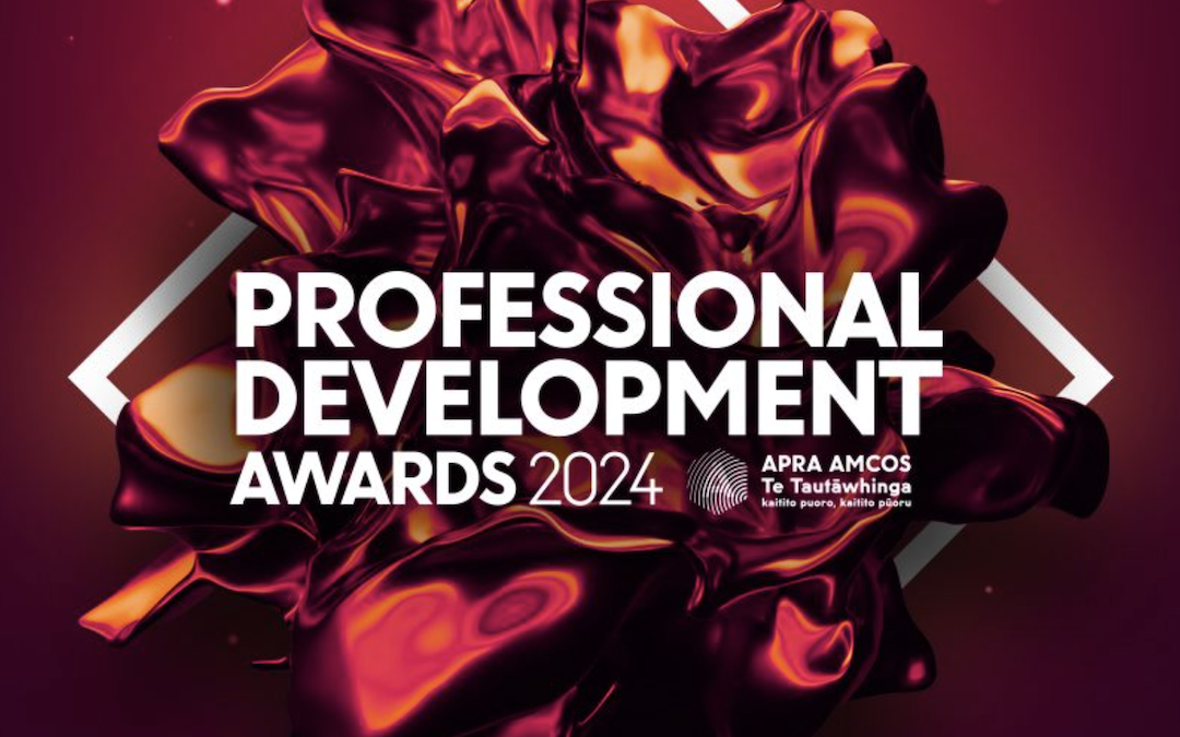 Applications Open for the 2024 APRA AMCOS NZ Professional Development Awards