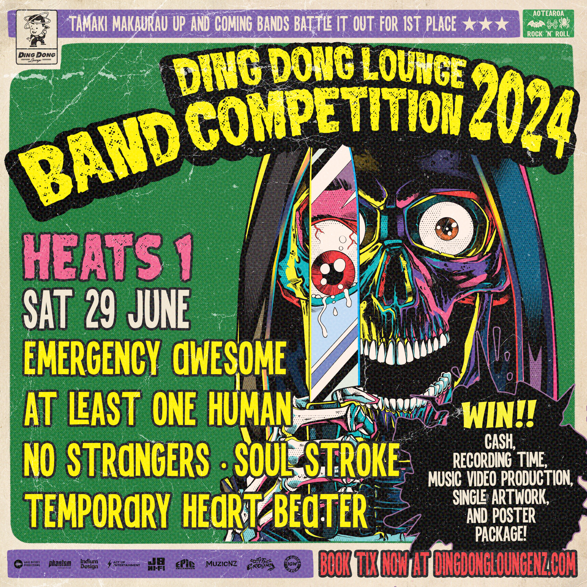Ding Dong Lounge Announces Line-Up for 2024 Band Competition Heats
