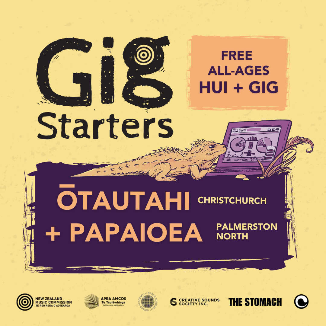 Gig Starters Announce Two Free Hui and All-Ages Events in Christchurch and Palmerston North!