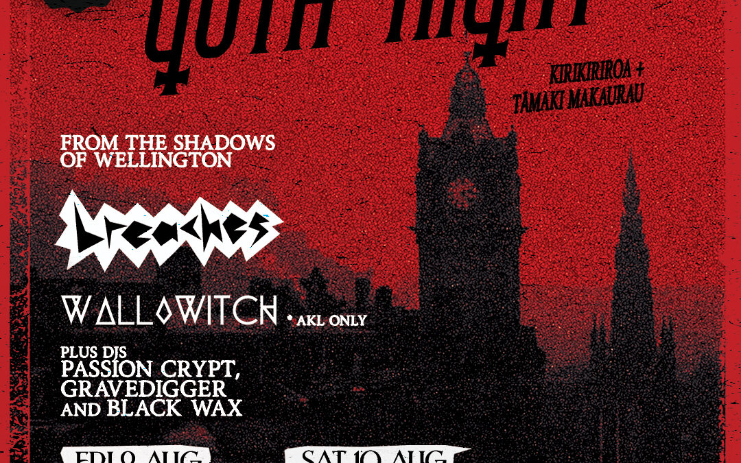 Goth Night Expands from Auckland to Hamilton