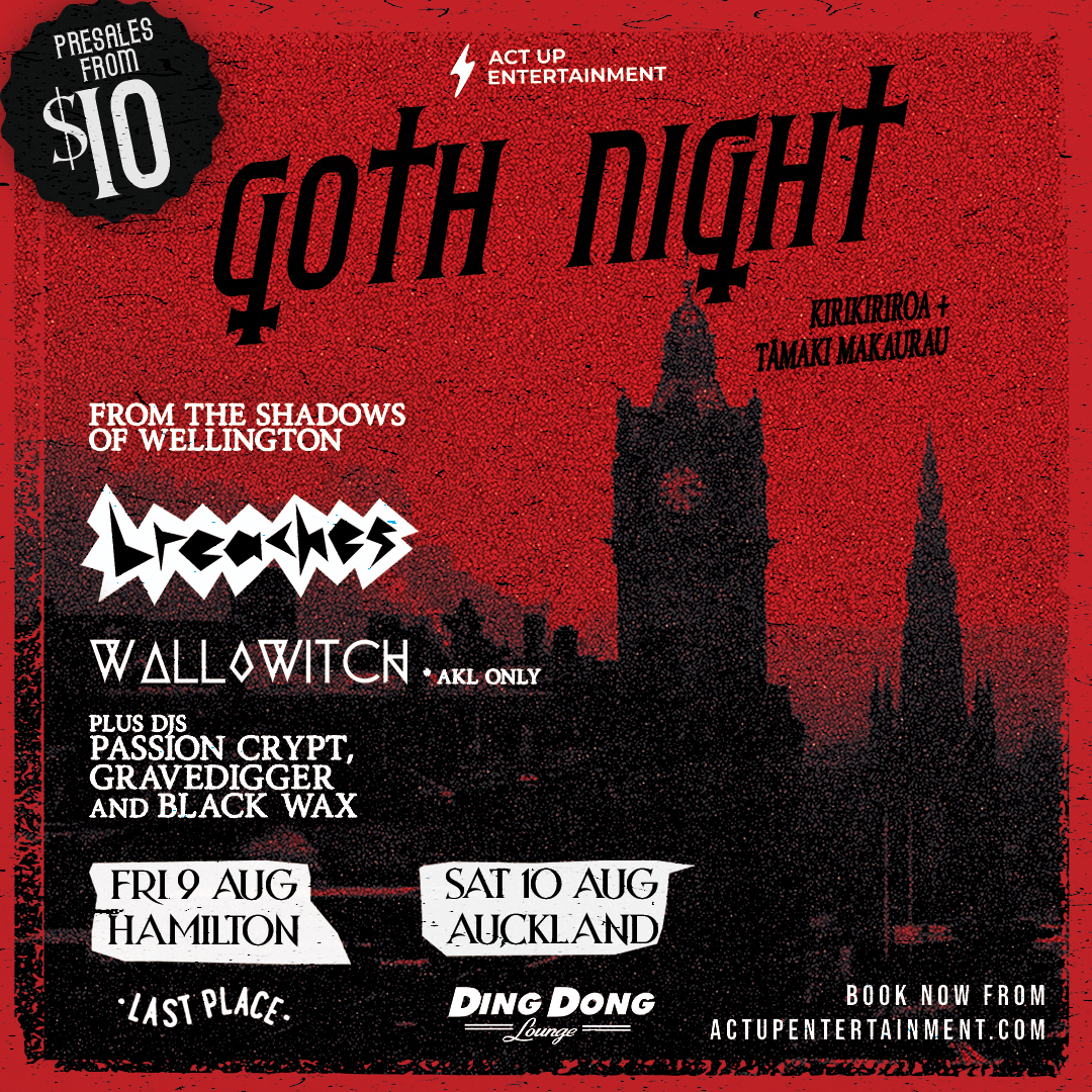 Goth Night Expands from Auckland to Hamilton