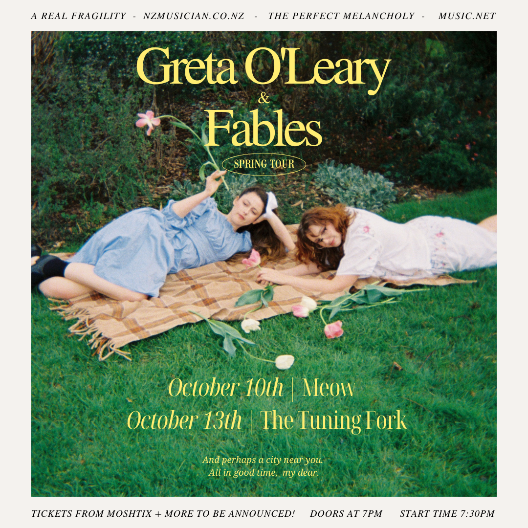 Greta O’Leary and Fables Announce Spring Tour with Performances in Auckland and Wellington