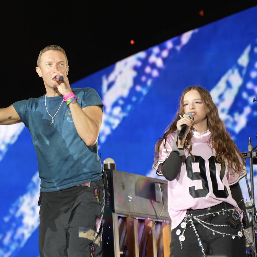 Frankie Venter Performs with Coldplay at Sold Out Eden Park Show