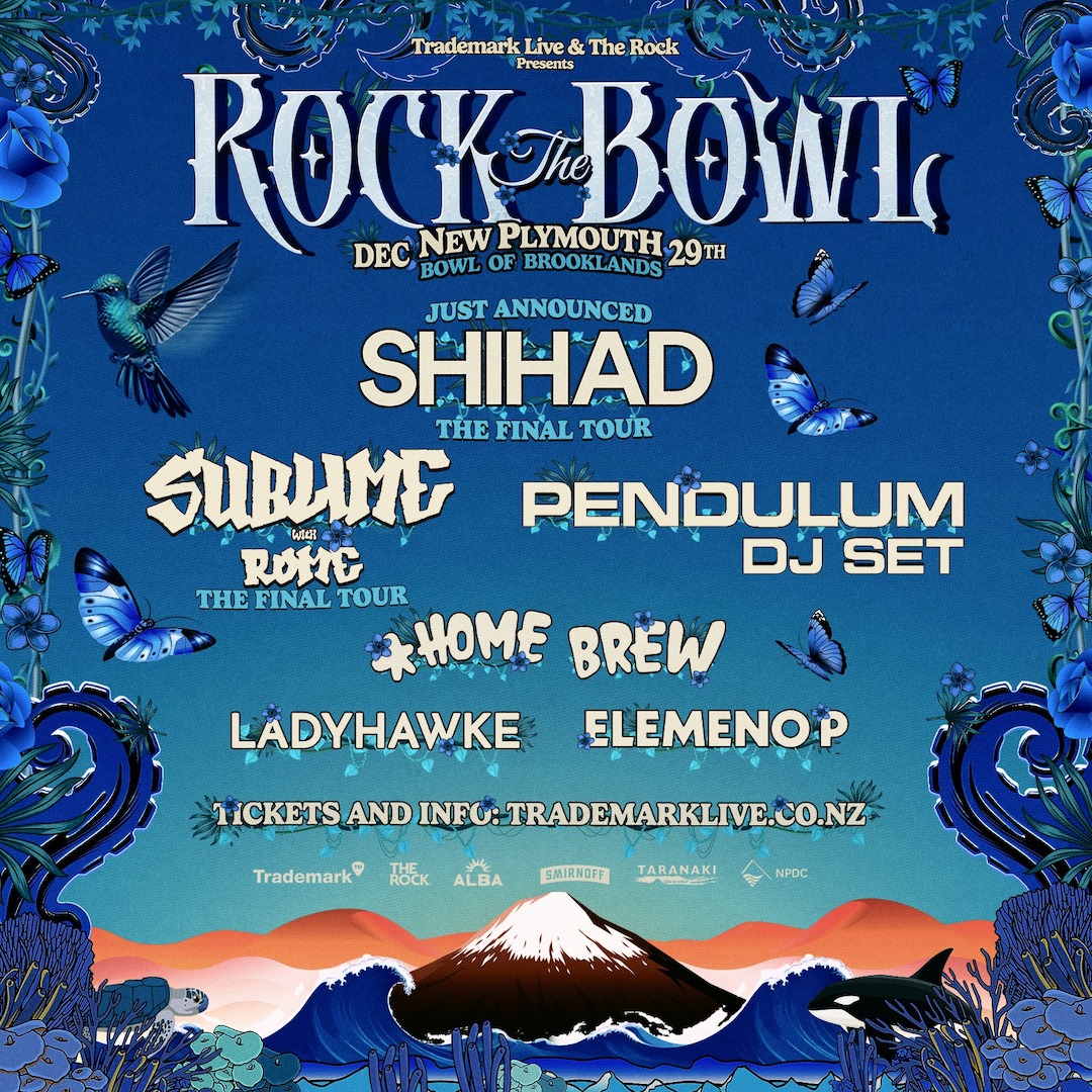 Rock Gods Shihad to Headline New Plymouth’s Rock the Bowl on Their Final Tour!