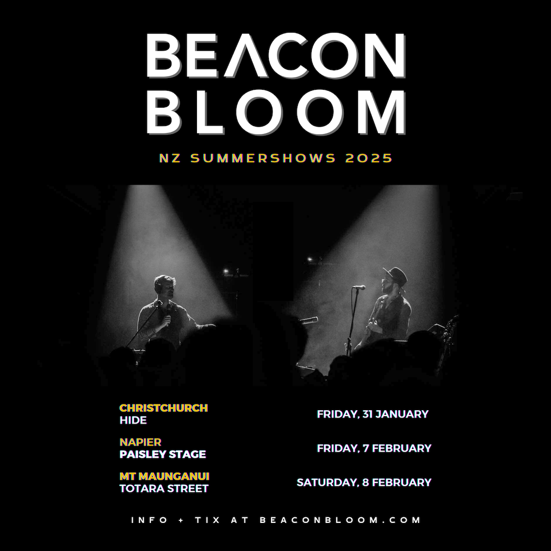 Beacon Bloom Returns: NZ Electronic Duo Brings Berlin-Produced Sounds Home