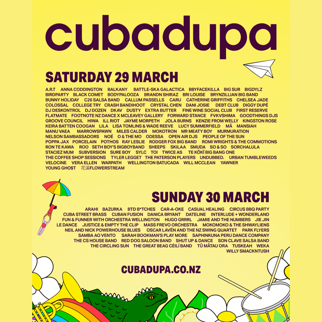 CubaDupa Full Lineup Announced