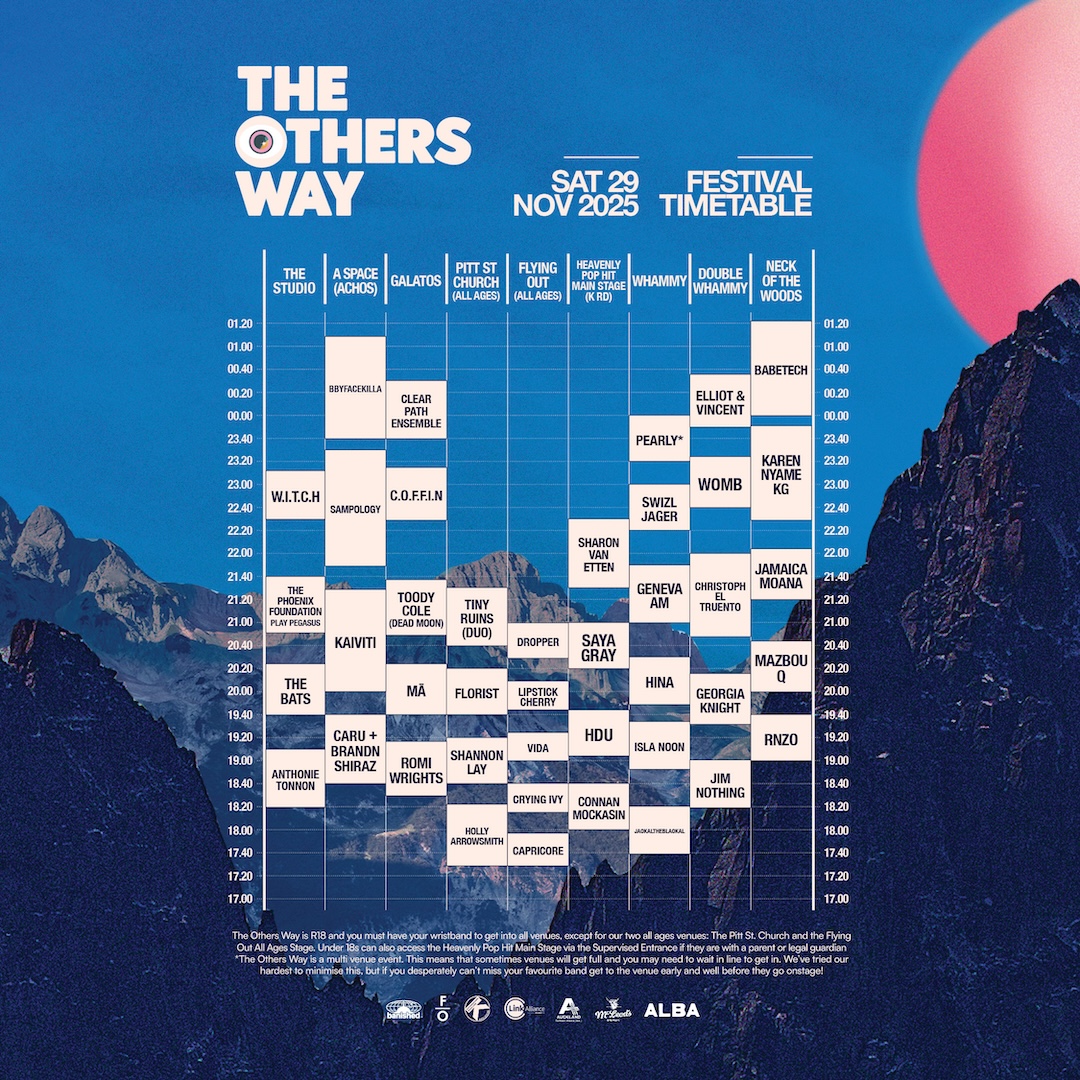 The Others Way Festival Auckland Schedule