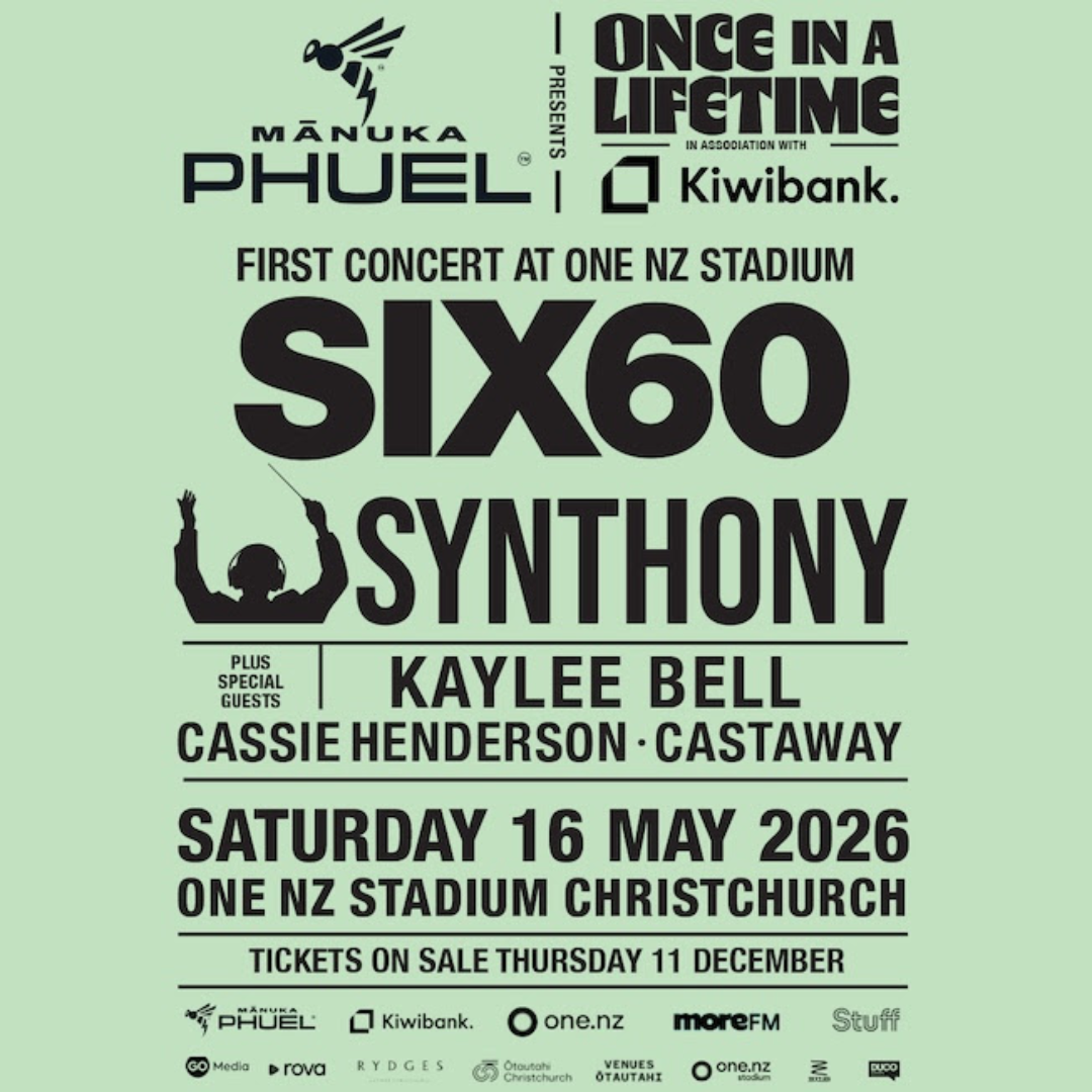 Once In A Lifetime: SIX60 & SYNTHONY to Headline First Ever Concert at Christchurch’s One NZ Stadium