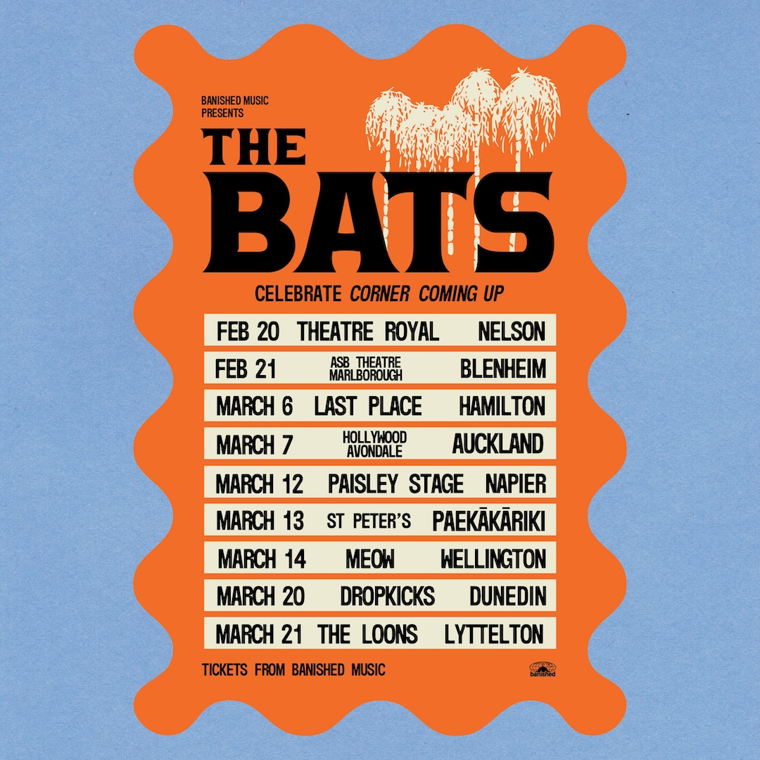 Banished Music Presents: The Bats New Zealand Tour Celebrating <em>Corner Coming Up</em>