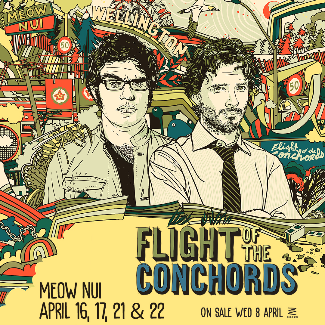 Flight Of The Conchords Announce Wellington Warm-Up Shows