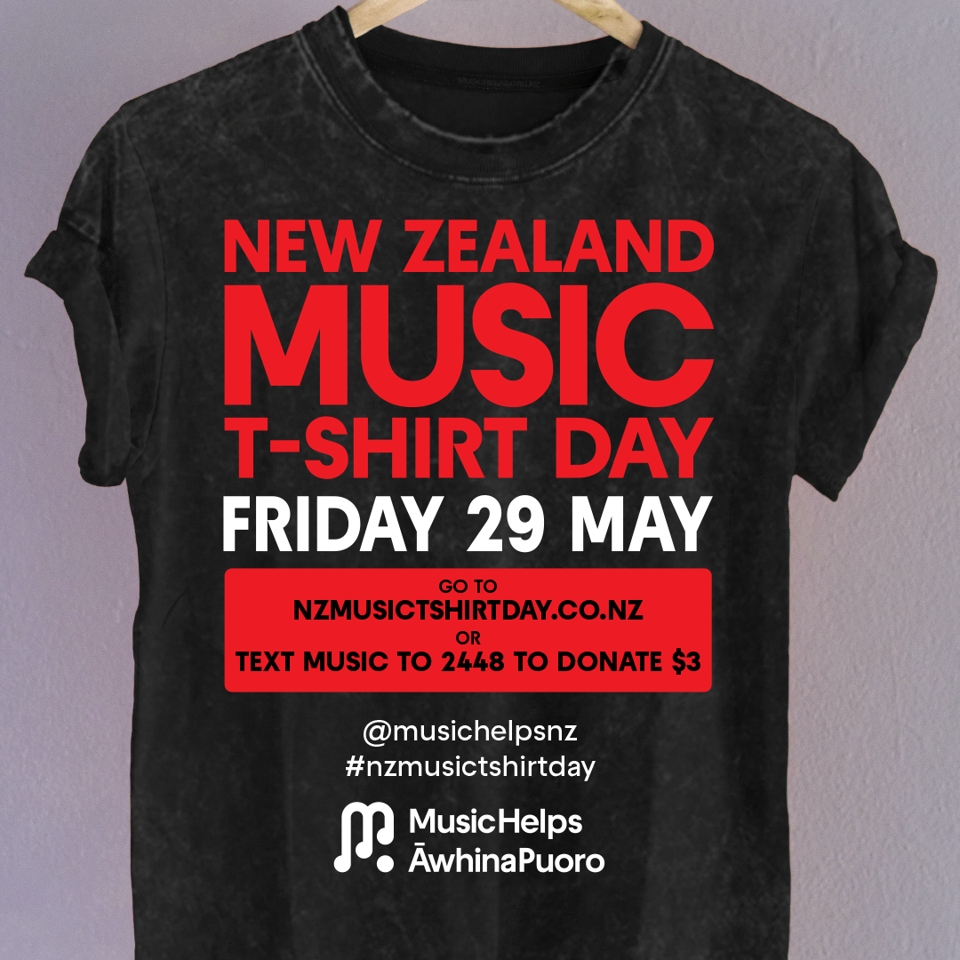 NZ Music T-Shirt Day is Almost Here!