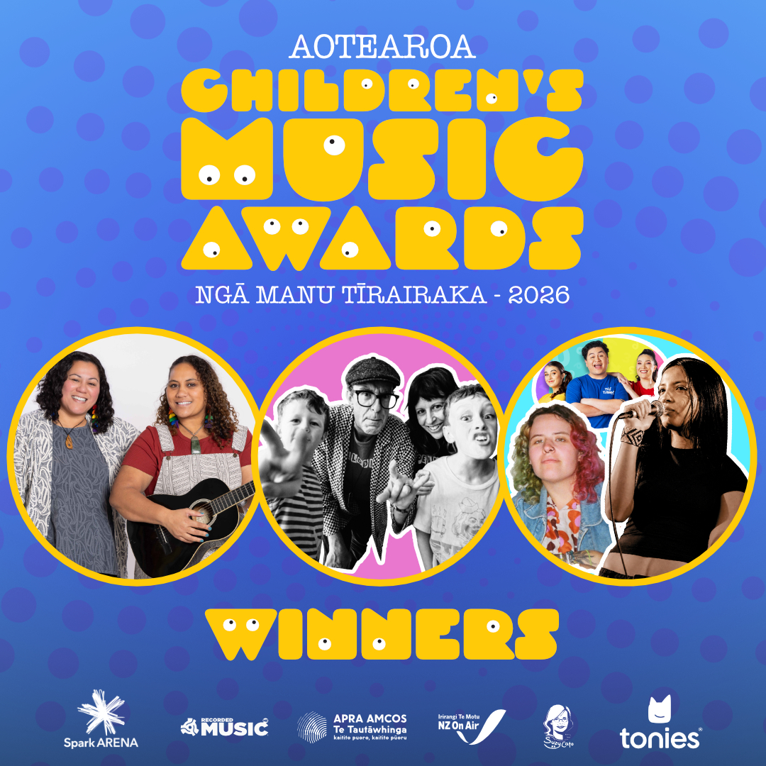 Announcing the Winners of the 2026 Aotearoa Children’s Music Awards | Ngā Manu Tīrairaka Awards