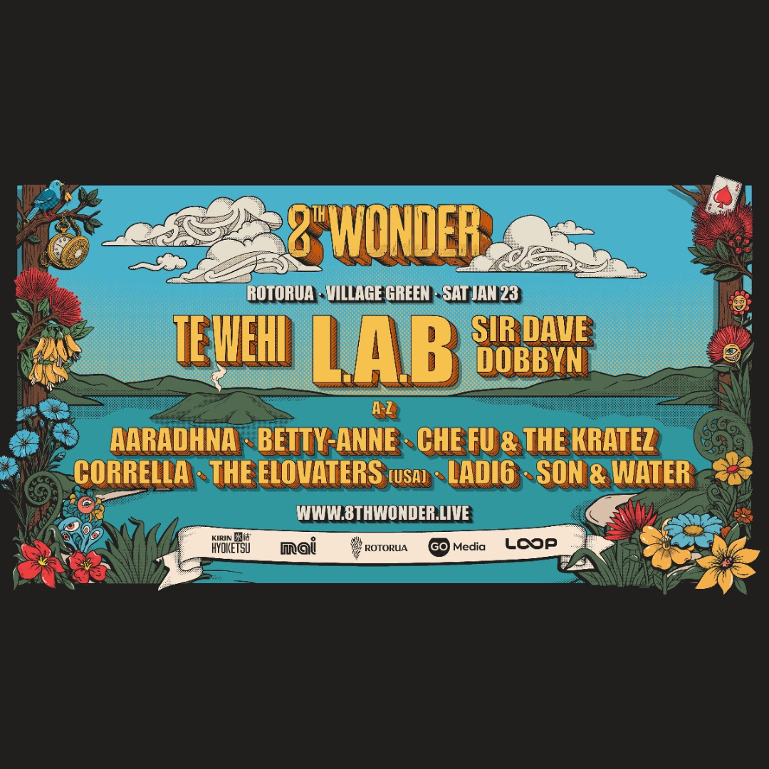 8TH WONDER Unveils Lineup for Inaugural Rotorua Festival