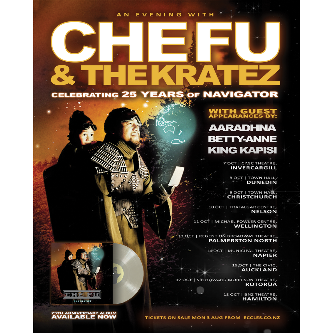 Che Fu Celebrates 25 years of Navigator with 10 date Tour This October