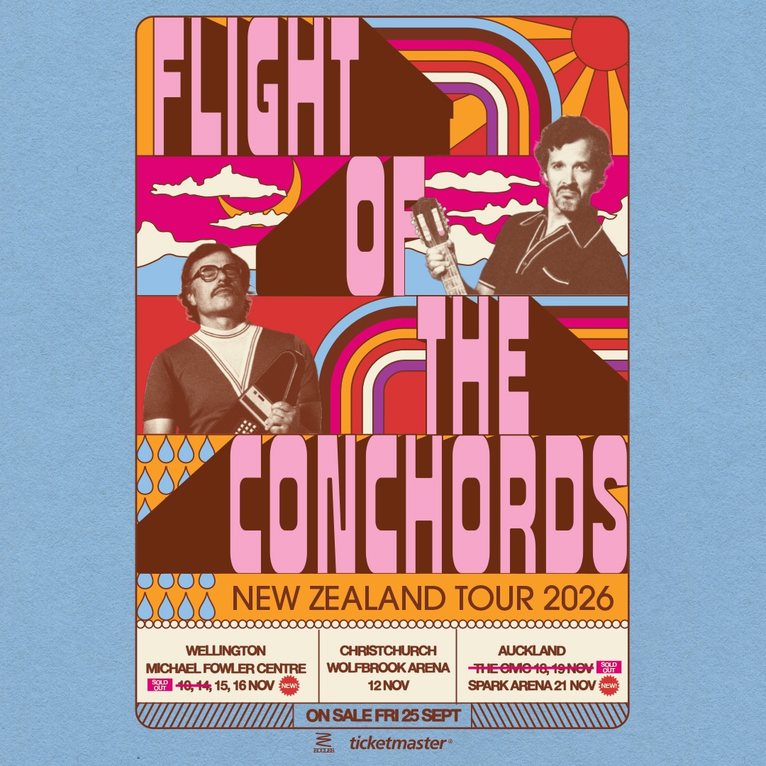 Due to Overwhelming Demand: Flight Of The Conchords Add Three New Shows to New Zealand Tour